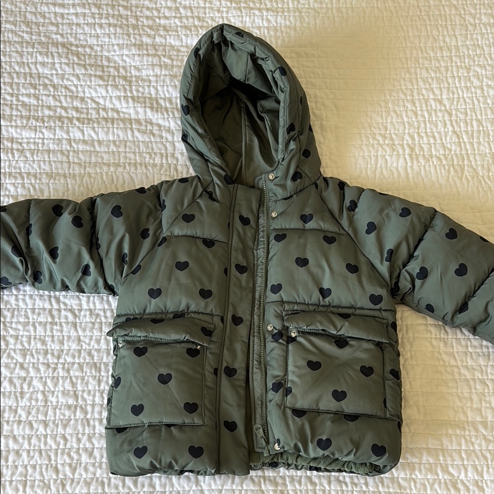 Zara Puffer Jacket size 5-6years